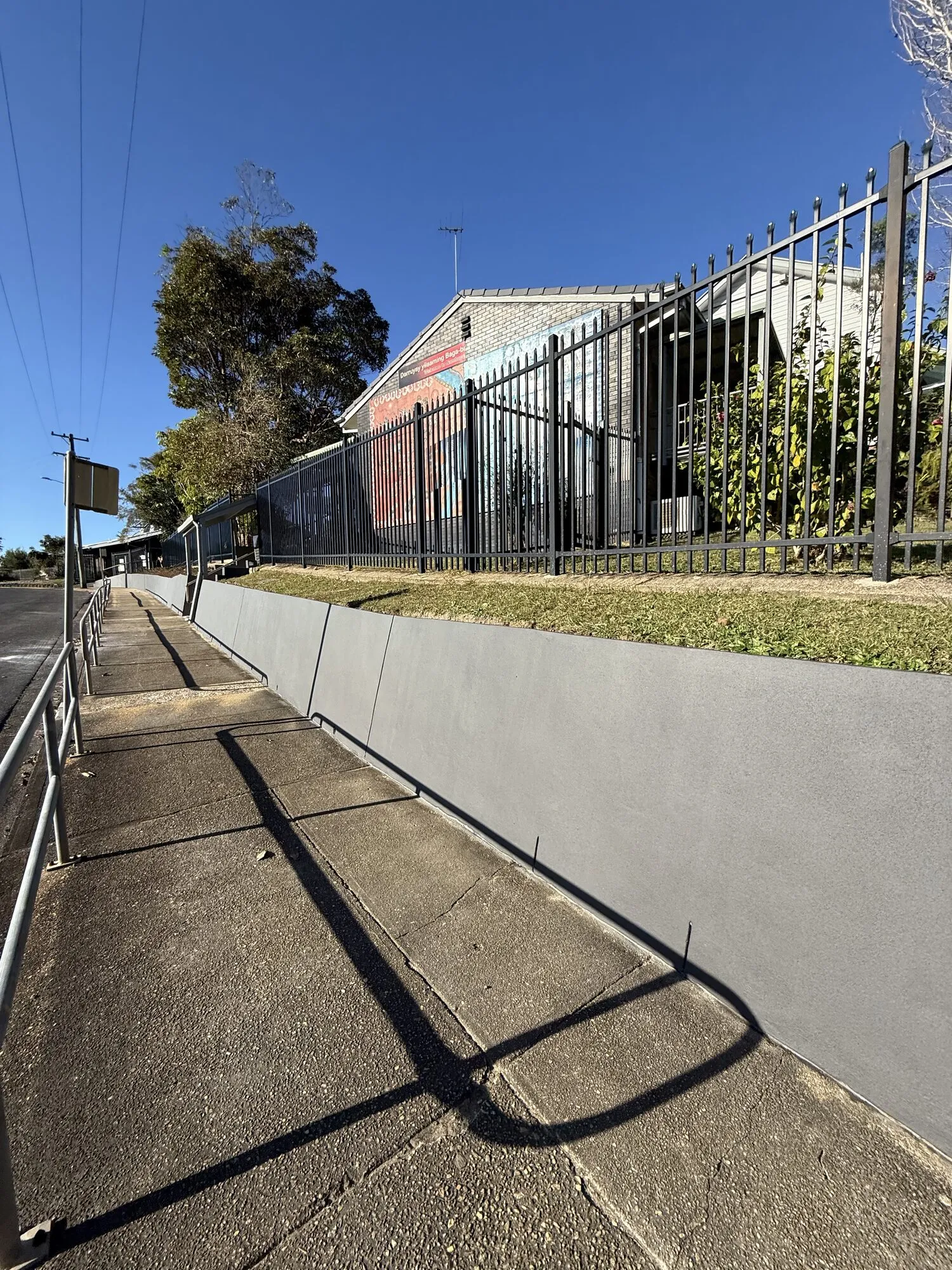 Front of school upgrade in Nambucca Heads